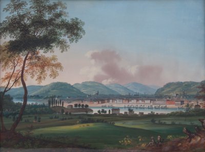 Cincinnati From Behind Newport Barracks by John Caspar Wild